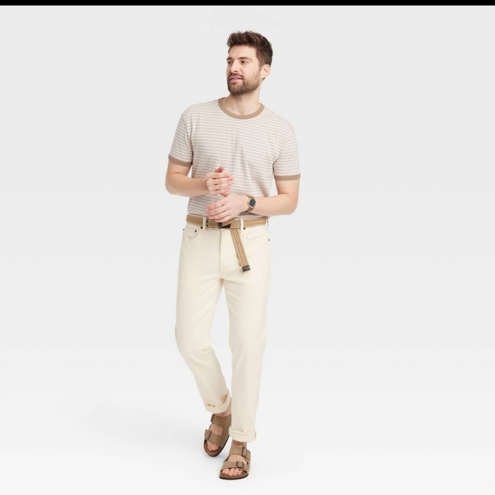 Goodfellow & Co Men's Mid Rise Slim Fit Leg Full Jeans Lightweight 30W X 30L - Picture 3 of 13